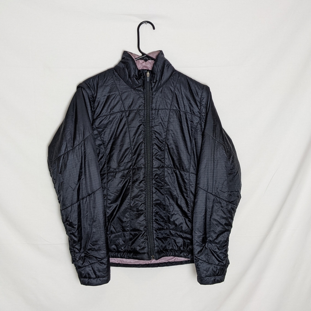 REI Jacket Women's Sz XL Gray Primaloft Pertex Quantum Coat Quilted Packable